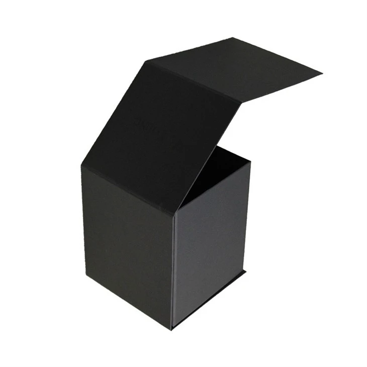 Black Kraft Magnetic folding Box -5
